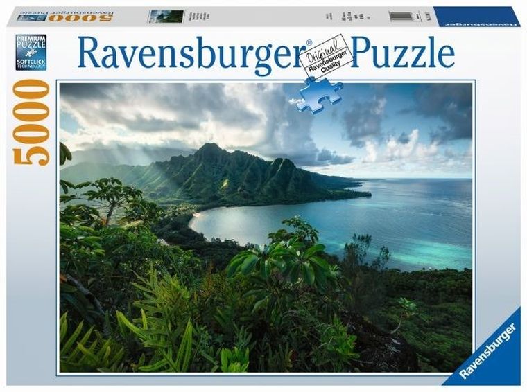 Ravensburger, Hawajski punkt widokowy, puzzle, 5000 elementów