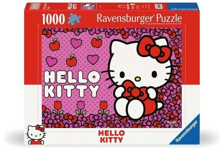 Ravensburger, Hello Kitty, puzzle, 1000 elementów