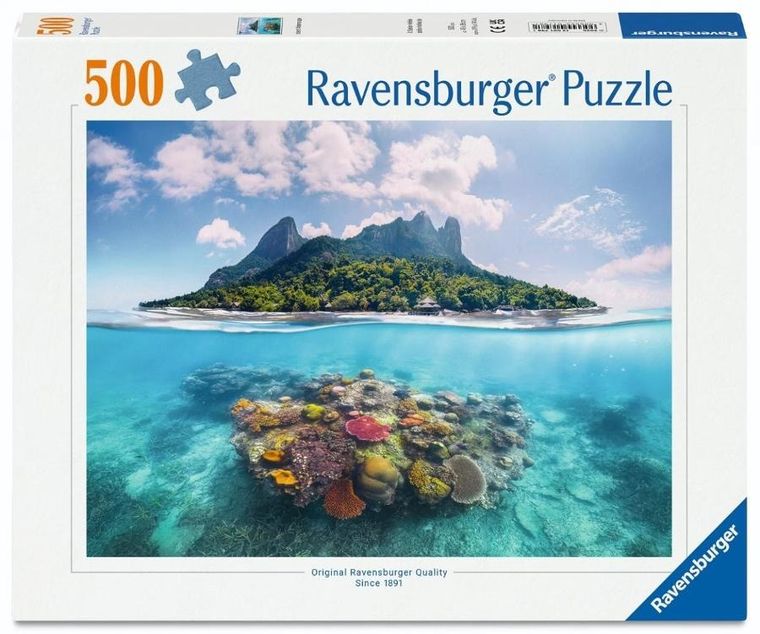 Ravensburger, Island Waterescape, puzzle, 500 elementów