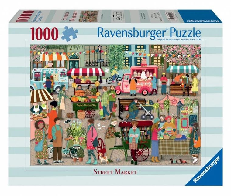 Ravensburger, Jarmark, puzzle, 1000 elementów