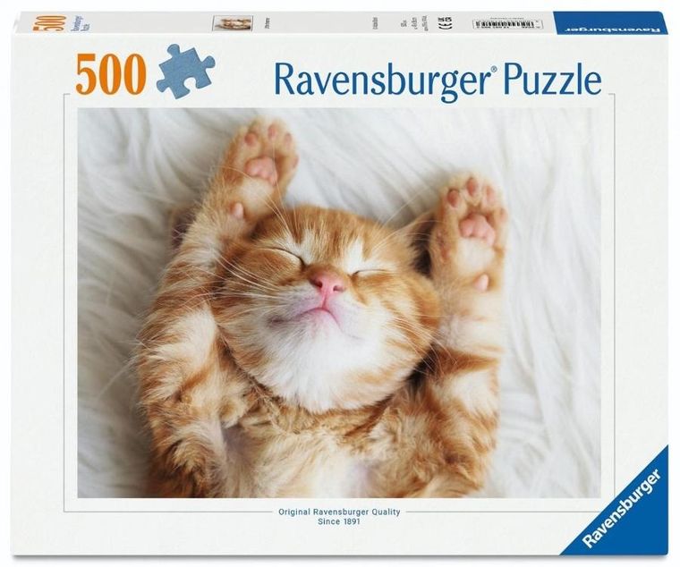 Ravensburger, Kot, puzzle, 500 elementów