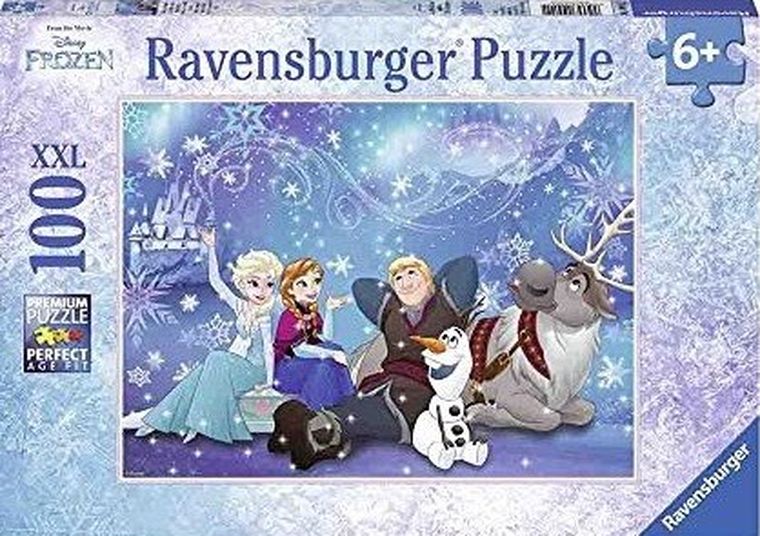 Ravensburger, Kraina Lodu, Zauroczenie, puzzle XXL, 100 elementów
