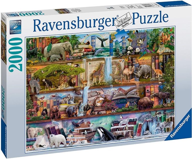 Ravensburger, Królestwo dzikich zwierząt, puzzle, 2000 elementów