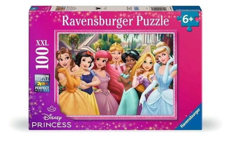 Ravensburger, Księżniczki Disneya, puzzle XXL, 100 elementów