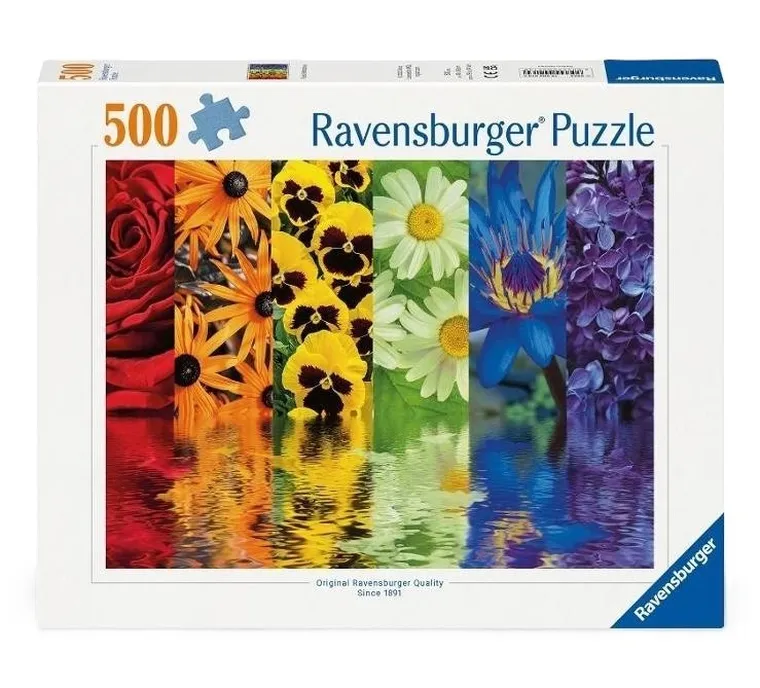 Ravensburger, Kwiaty, puzzle, 500 elementów