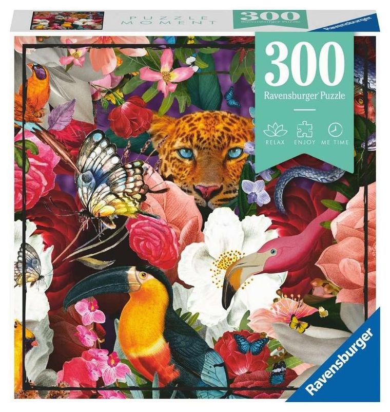 Ravensburger, Kwiaty, puzzle momenty, 300 elementów