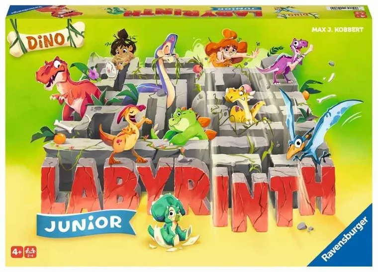 Ravensburger, Labyrinth Junior Dino, gra familijna