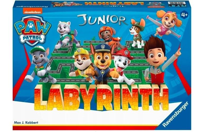 Ravensburger, Labyrinth Junior Psi Patrol, gra familijna