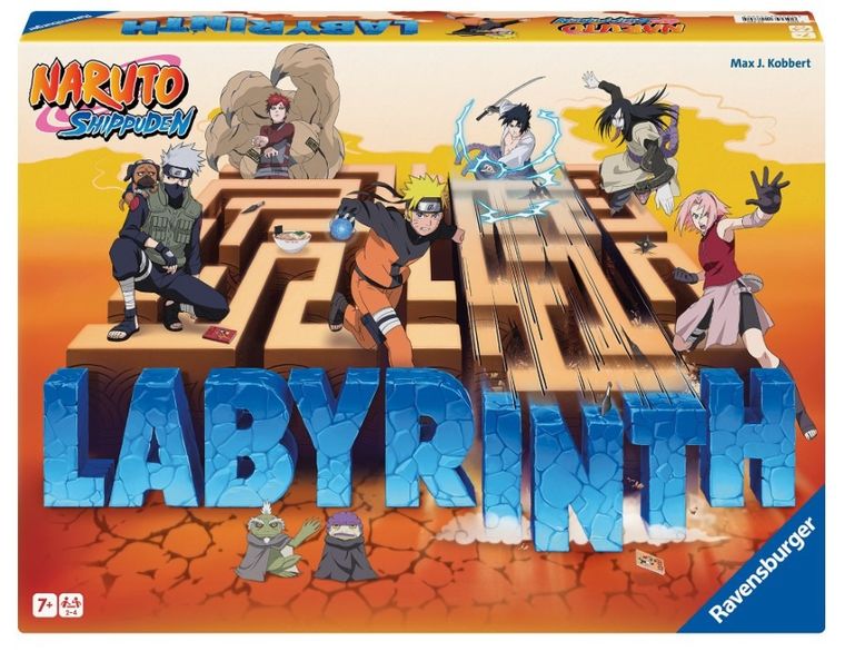 Ravensburger, Labyrinth Naruto, gra familijna