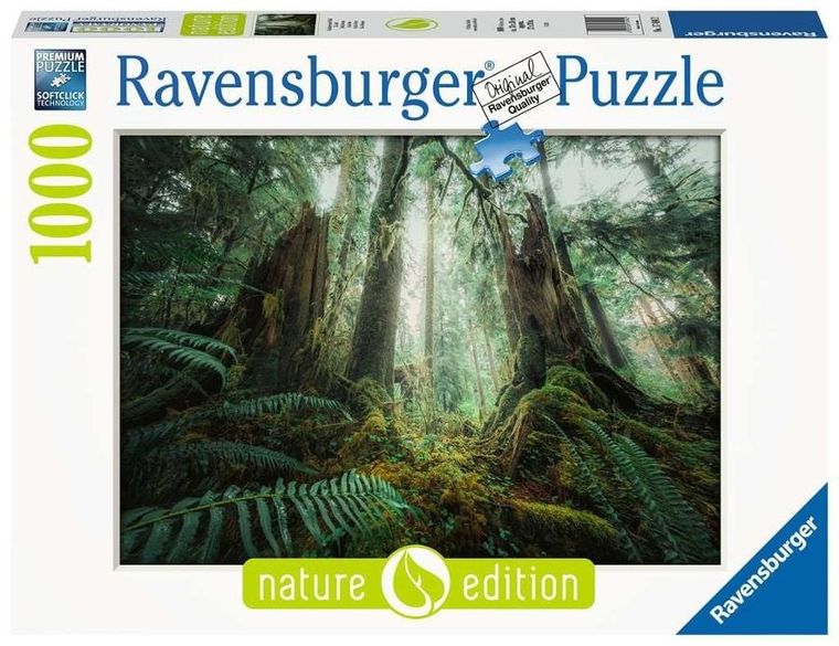 Ravensburger, Lasy, puzzle, 1000 elementów