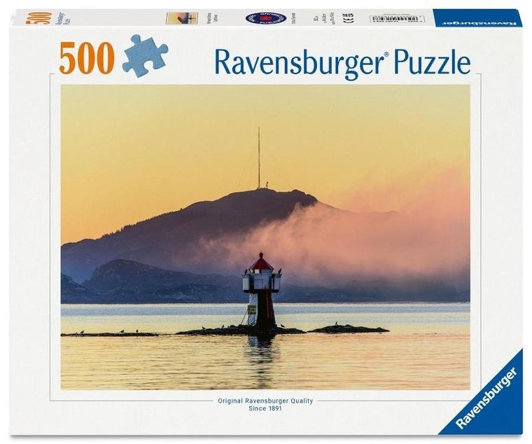 Ravensburger, Latarnia morska w Norwegii, puzzle, 500 elementów