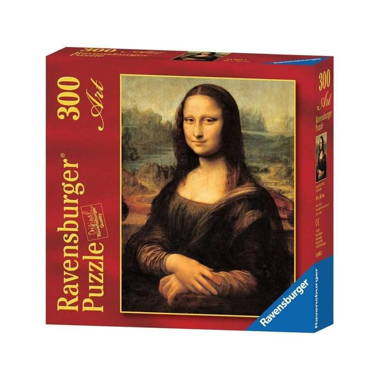 Ravensburger, Leonardo, Mona Lisa, puzzle Kolekcja Art, 300 elementów