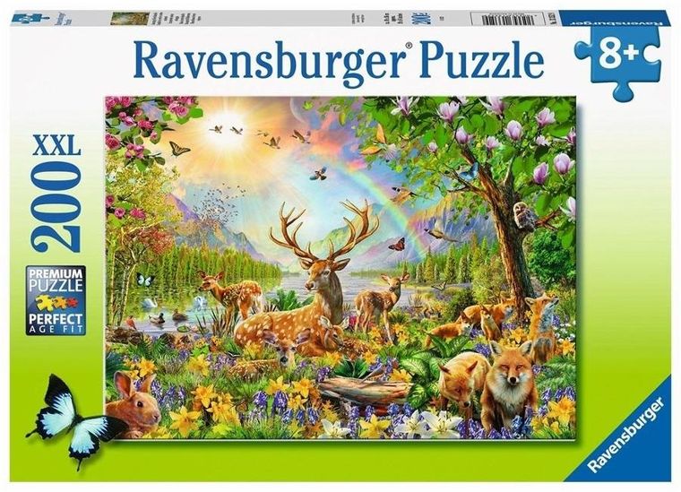 Ravensburger, Leśne zwierzęta, puzzle, 200 elementów