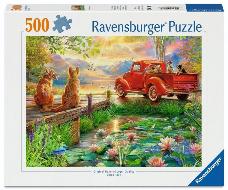 Ravensburger, Letnia miłość, puzzle, 500 elementów