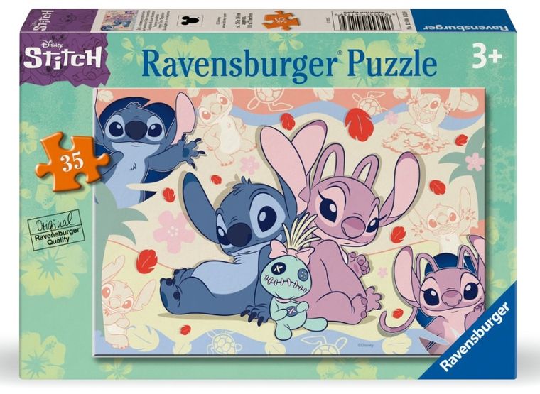 Ravensburger, Lilo i Stitch, puzzle, 35 elementów