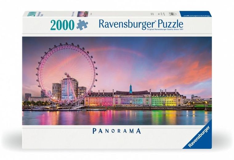 Ravensburger, Londyn, puzzle panoramiczne, 2000 elementów