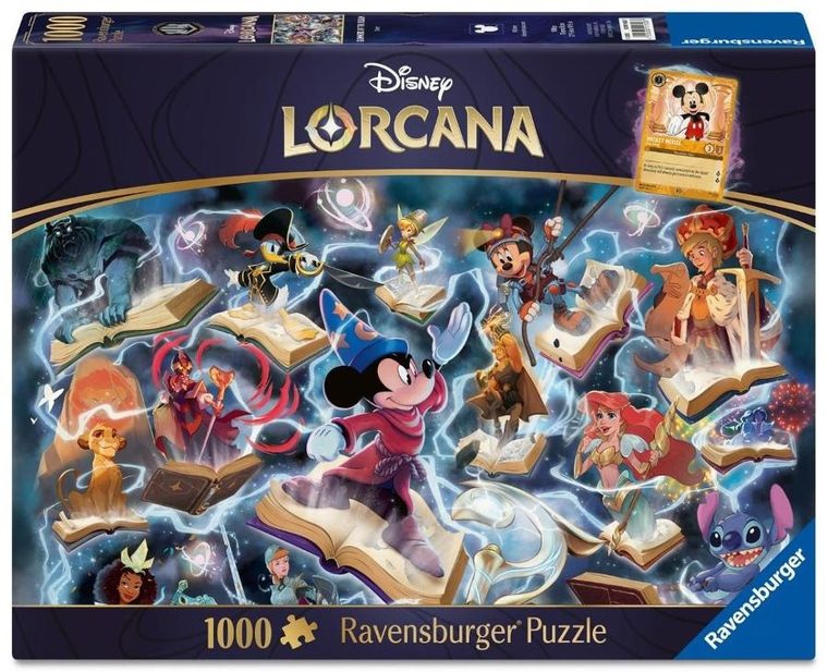 Ravensburger, Lorcana, Steel, puzzle 2D, 1000 elementów