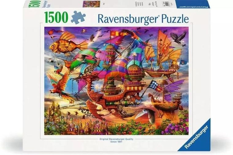Ravensburger, Lot, puzzle, 1500 elementów
