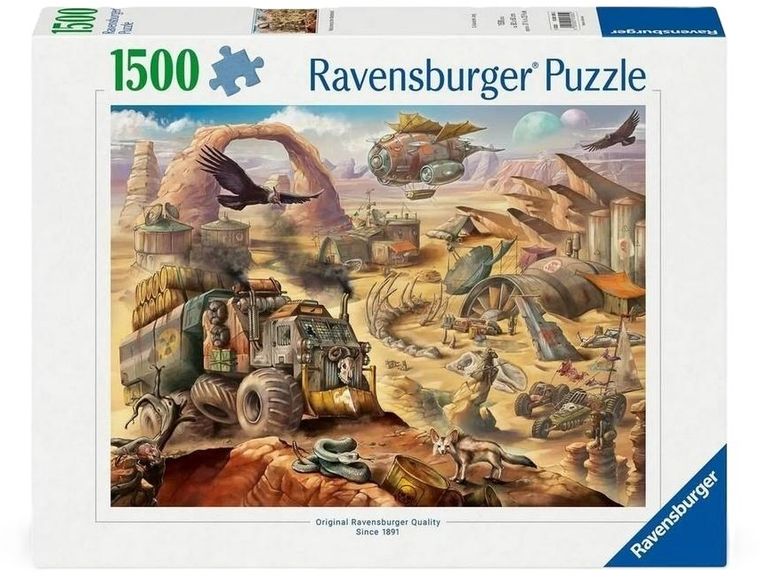 Ravensburger, Mad Max, puzzle, 1500 elementów