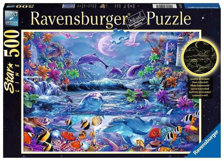 Ravensburger, Magiczny świat, puzzle, 500 elementów