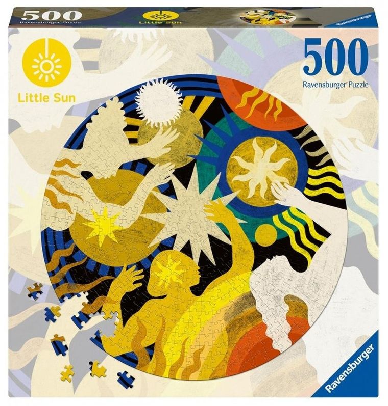 Ravensburger, Małe słońca, Zaangażowanie, puzzle, 500 elementów