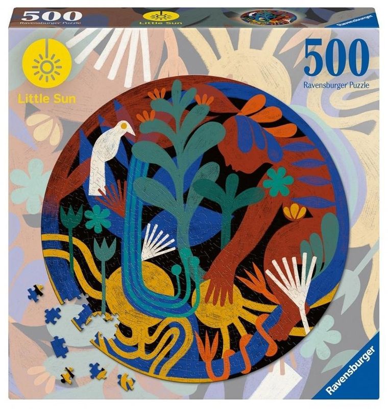 Ravensburger, Małe słońca, Zmiana, puzzle, 500 elementów