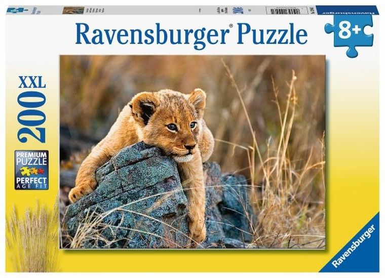 Ravensburger, Mały lew, puzzle, 200 elementów