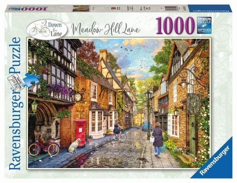 Ravensburger, Meadow Hill Lane, puzzle, 1000 elementów