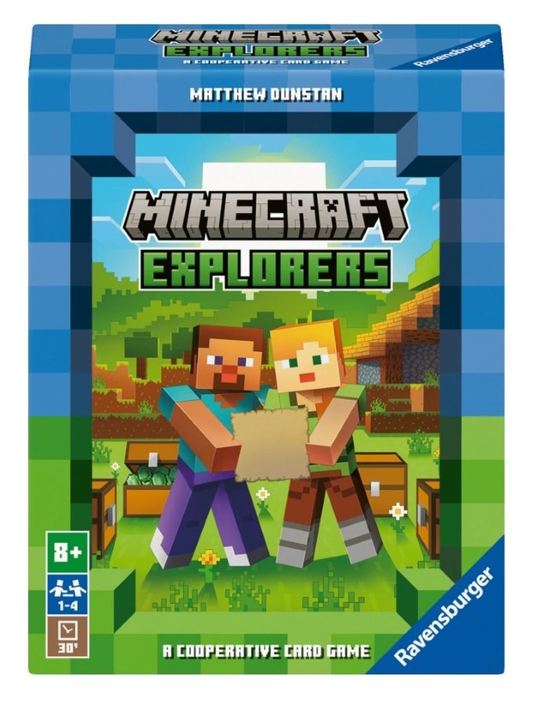 Ravensburger, Minecraft, Explorers, gra karciana