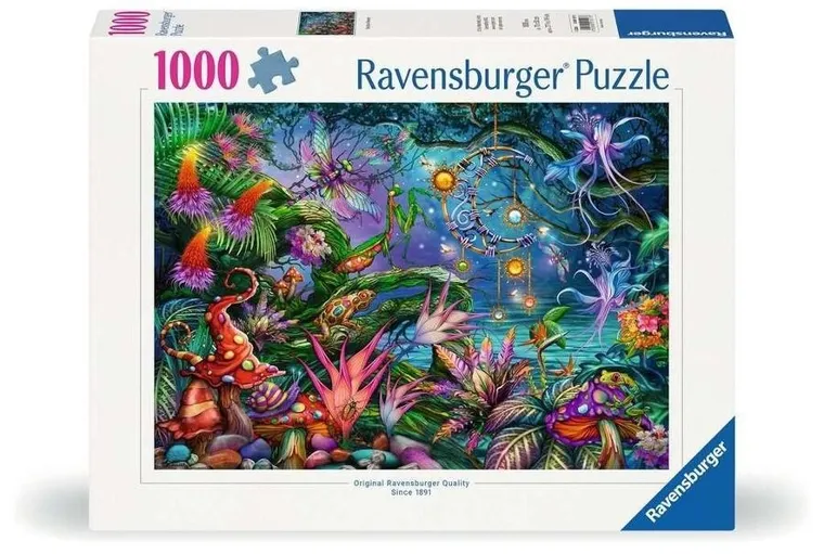 Ravensburger, Morski świat, puzzle, 1000 elementów