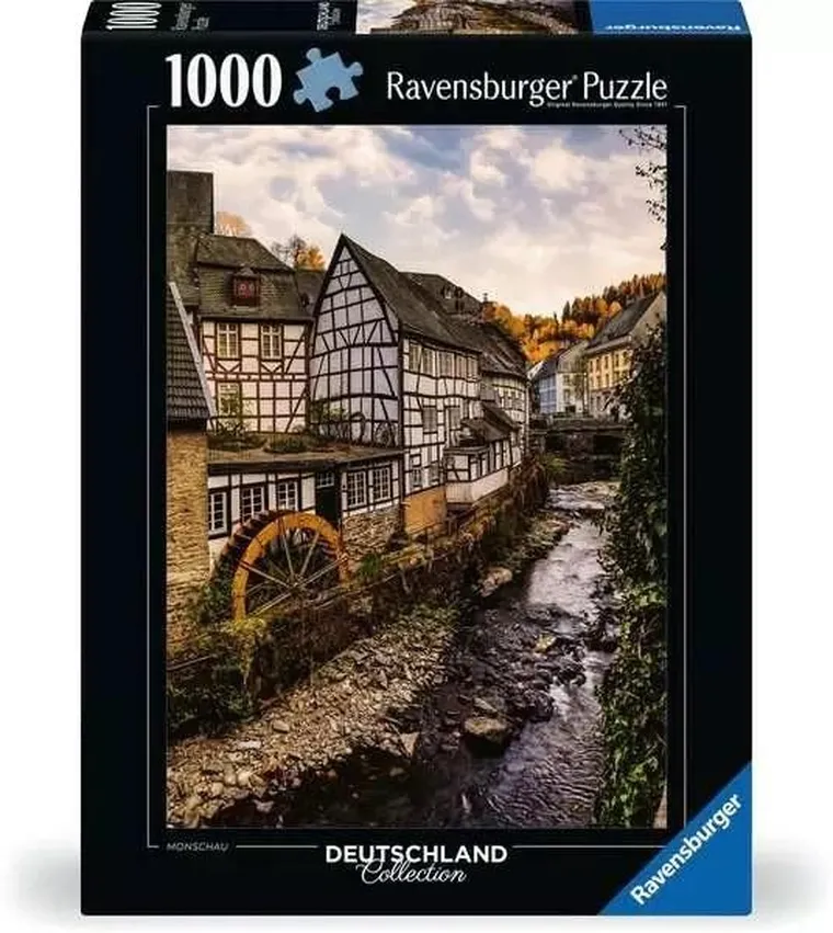 Ravensburger, Niemcy, widokówka, puzzle, 1000 elementów
