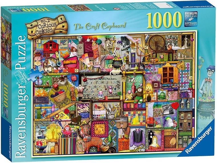 Ravensburger, Niepowtarzalny kredens, puzzle, 1000 elementów