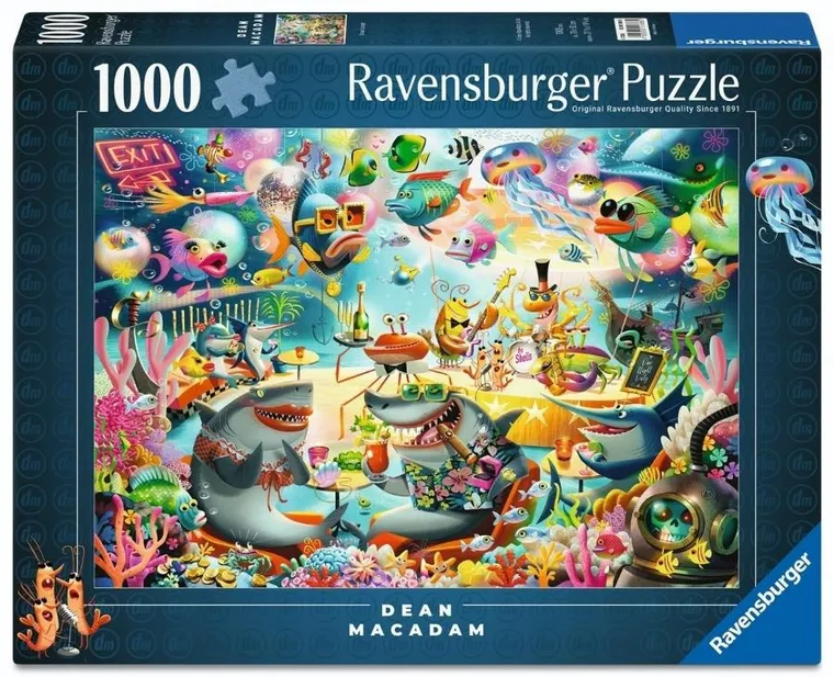 Ravensburger, Ocean Lounge, puzzle, 1000 elementów