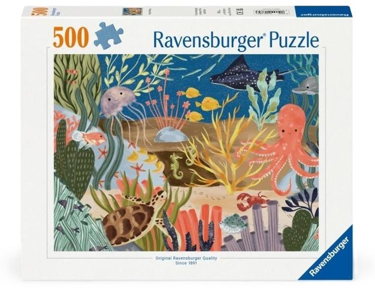 Ravensburger, Oceaniczna fantazja, puzzle, 500 elementów