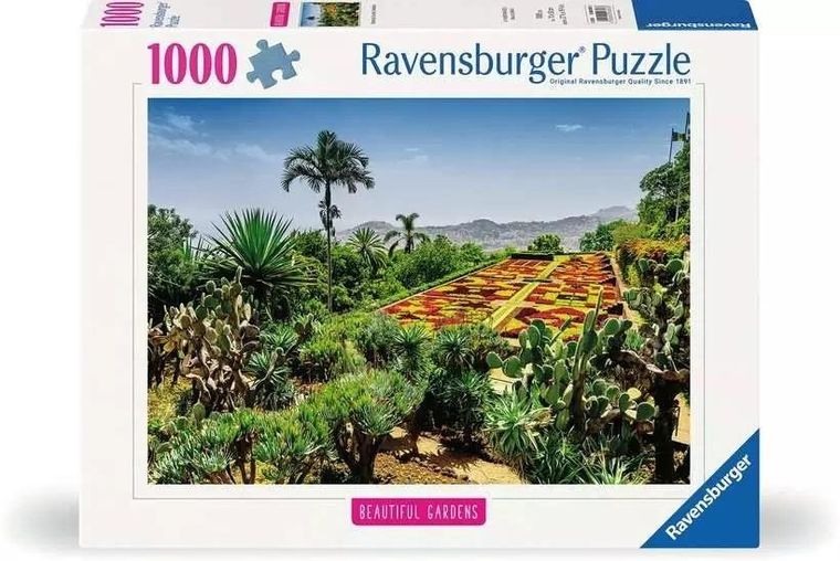 Ravensburger, Ogród Botaniczny, Madera, puzzle, 1000 elementów