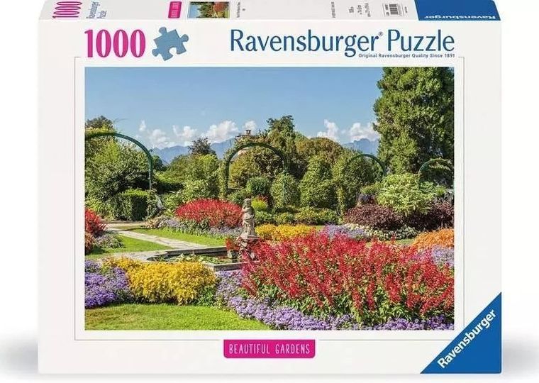 Ravensburger, Ogród Willa Pallavicino, puzzle, 1000 elementów