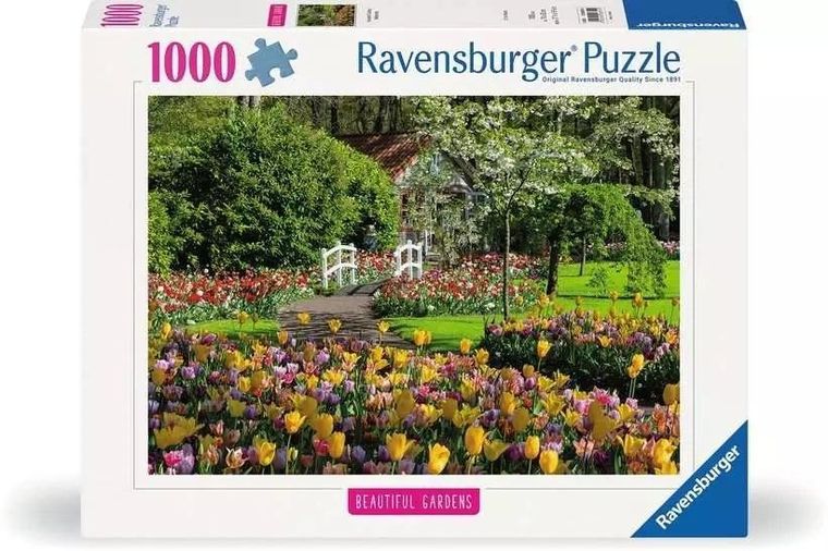 Ravensburger, Ogrody Keukenhof, puzzle, 1000 elementów