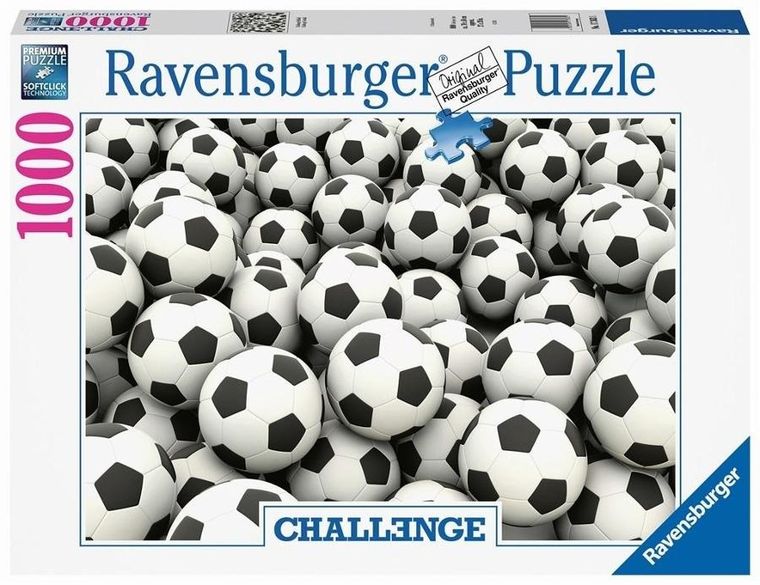 Ravensburger, Piłki, puzzle, 1000 elementów