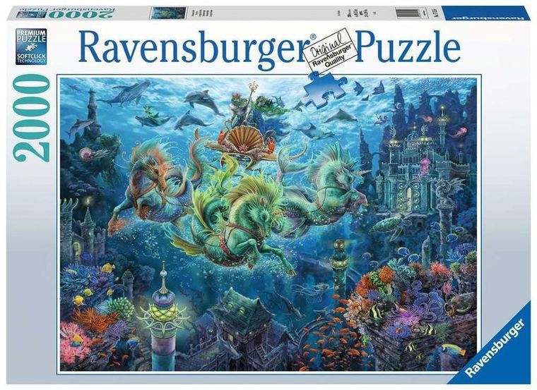 Ravensburger, Pod wodą, puzzle, 2000 elementów