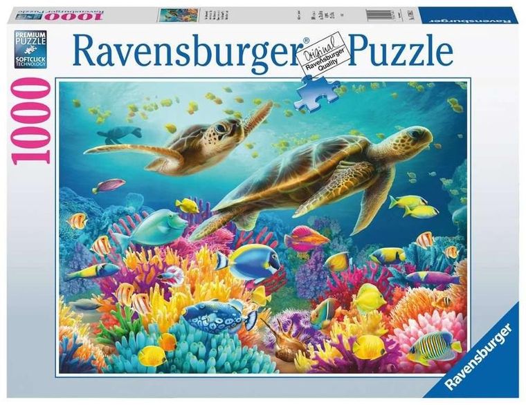 Ravensburger, Podwodny świat, puzzle, 1000 elementów