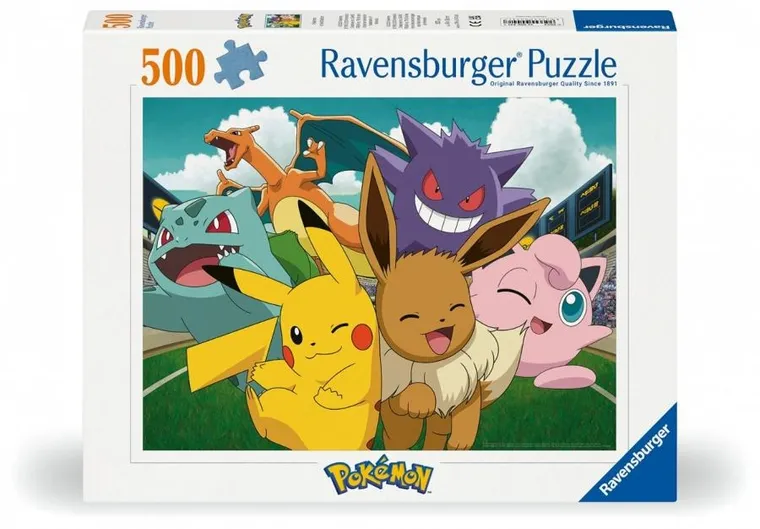 Ravensburger, Pokemon Classic, puzzle, 500 elementów