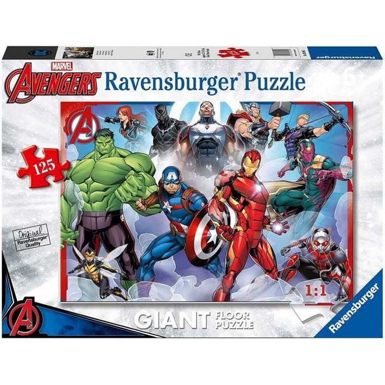 Ravensburger Polska, Gigant, Avengers, puzzle, 125 elementów
