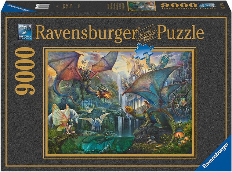 Ravensburger Polska, Smok, puzzle, 9000 elementów