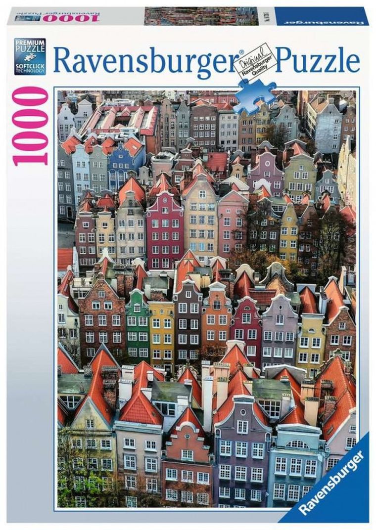 Ravensburger, Polskie Miasto Gdańsk, puzzle, 1000 elementów