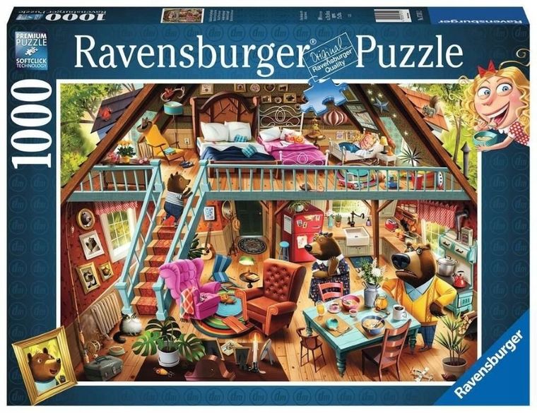 Ravensburger, Porwanie Złotowłosej, puzzle, 1000 elementów
