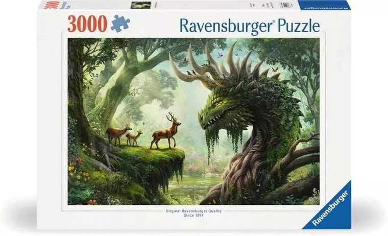 Ravensburger, Przebudzenie Leśnego Smoka, puzzle, 3000 elementów