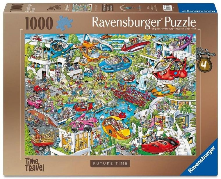 Ravensburger, Ray's Comic, puzzle, 1000 elementów