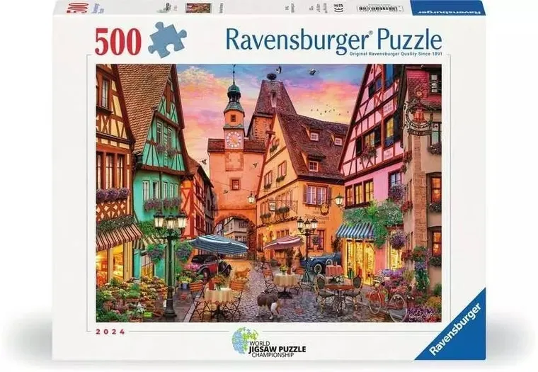 Ravensburger, Romantyczna Bawaria, puzzle, 500 elementów