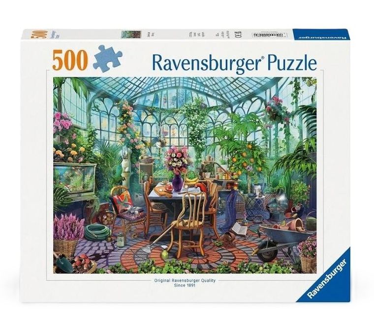 Ravensburger, Roślinna komnata, puzzle, 500 elementów