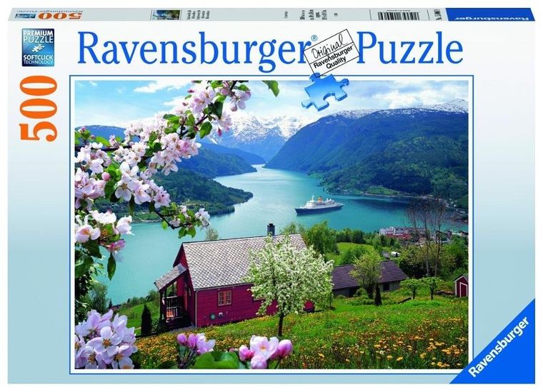 Ravensburger, Skandynawska idylla, puzzle 2D, 500 elementów